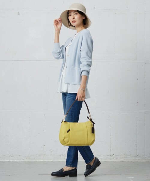 J.PRESS(ジェイプレス)の「【WEB限定カラーあり】スムースジャージー フレアー カットソー(Tシャツ/カットソー・レディース・ホワイト系/ネイビー系・LARGE/MEDIUM)」の15枚目の写真