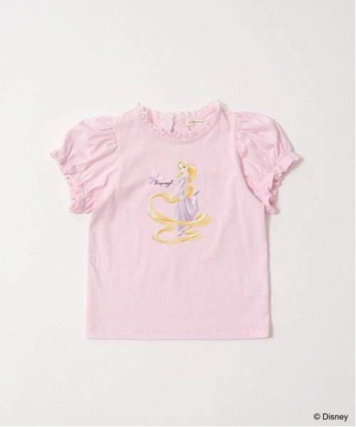 Lycee mine(リセマイン)の「【Disney Princess】【ソフトコットン】アソートリボン付きパフTシャツ(Tシャツ/カットソー・キッズ・ライトブルー/オフホワイト/クリーム/ライトピンク/ラベンダー・110cm/100cm/120cm/130cm/140cm)」の22枚目の写真