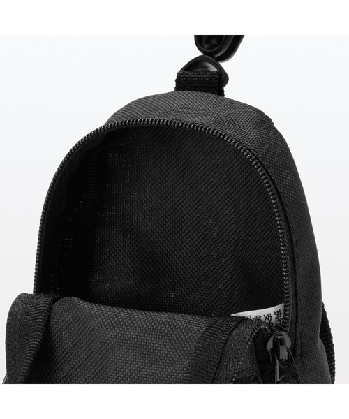 無印良品（ムジルシリョウヒン）の「ミニ　撥水リュックサック（コインケース・レディース・ダークベージュ/ライトグリーン/ブラック・FREE）」の6枚目の写真