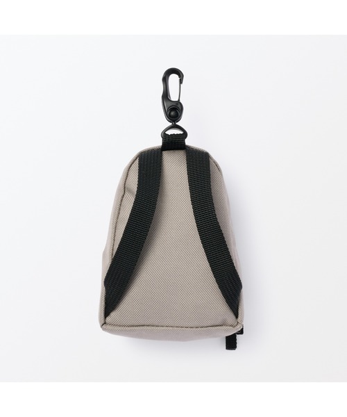 無印良品（ムジルシリョウヒン）の「ミニ　撥水リュックサック（コインケース・レディース・ダークベージュ/ライトグリーン/ブラック・FREE）」の14枚目の写真