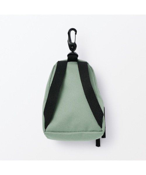 無印良品（ムジルシリョウヒン）の「ミニ　撥水リュックサック（コインケース・レディース・ダークベージュ/ライトグリーン/ブラック・FREE）」の22枚目の写真