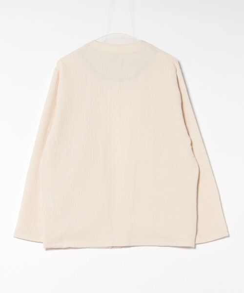 ワッフルシアサッカー素材カーディガン（カーディガン/ボレロ）｜MEN'S