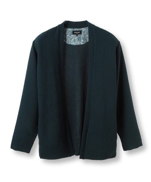 メンズビギ（MEN’S BIGI）/ワッフルシアサッカー素材カーディガン ワッフルシアサッカー素材カーディガン（カーディガン/ボレロ）｜MEN'S