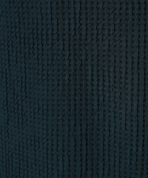 MEN'S BIGI(メンズビギ)の「ワッフルシアサッカー素材カーディガン(カーディガン/ボレロ・メンズ・グリーン/ブラック/オフホワイト・03/02)」の17枚目の写真