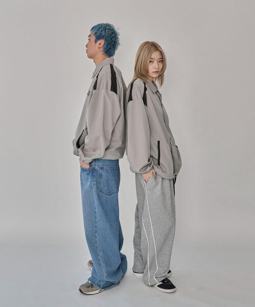 WEGO(ウィゴー)の「WEGO/ロゴコーチジャケット(ブルゾン・メンズ・グレー系その他・LARGE/MEDIUM)」の3枚目の写真