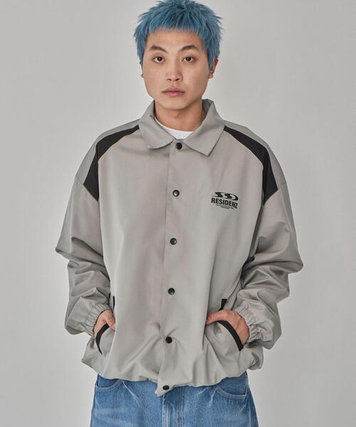 WEGO(ウィゴー)の「WEGO/ロゴコーチジャケット(ブルゾン・メンズ・グレー系その他・LARGE/MEDIUM)」の12枚目の写真