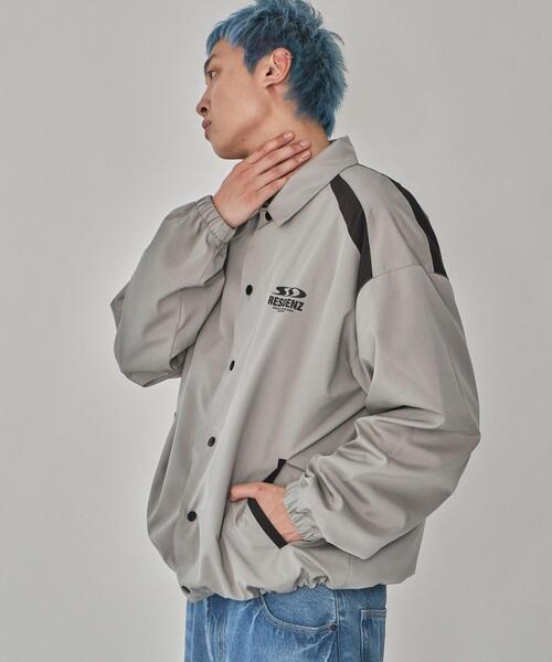 WEGO(ウィゴー)の「WEGO/ロゴコーチジャケット(ブルゾン・メンズ・グレー系その他・LARGE/MEDIUM)」の13枚目の写真