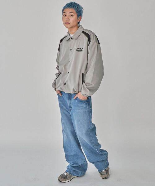 WEGO(ウィゴー)の「WEGO/ロゴコーチジャケット(ブルゾン・メンズ・グレー系その他・LARGE/MEDIUM)」の15枚目の写真