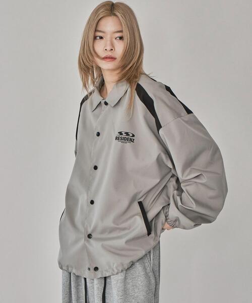 WEGO(ウィゴー)の「WEGO/ロゴコーチジャケット(ブルゾン・メンズ・グレー系その他・LARGE/MEDIUM)」の17枚目の写真