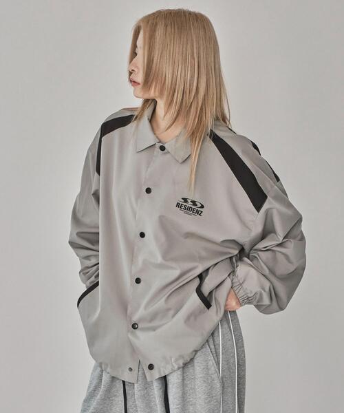 WEGO(ウィゴー)の「WEGO/ロゴコーチジャケット(ブルゾン・メンズ・グレー系その他・LARGE/MEDIUM)」の18枚目の写真