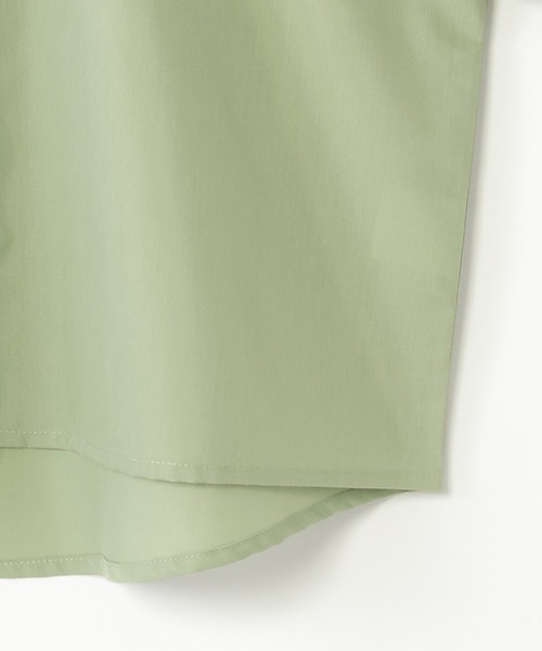 ikka（イッカ）の「【親子コーデ】フォトTドッキングブラウス（120~160cm）（シャツ/ブラウス・キッズ・グリーン/ブルー・120/130/140/150/160）」の9枚目の写真