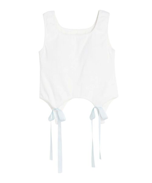 セール】CUP IN RIBBON TANK TOP/カップインリボンタンクトップ