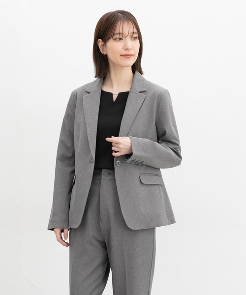 Honeys(ハニーズ)の「【UVカット】メタルパーツ付トップス(Tシャツ/カットソー・レディース・ホワイト/ライトグレー/ラベンダー/ブラック・L/LL/M/S)」の14枚目の写真