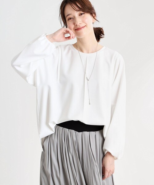 【夏SALE／E‐QUALITY／洗える】ジャージプルオーバー 夏SALE／E‐QUALITY／洗える】ジャージプルオーバー（カットソー