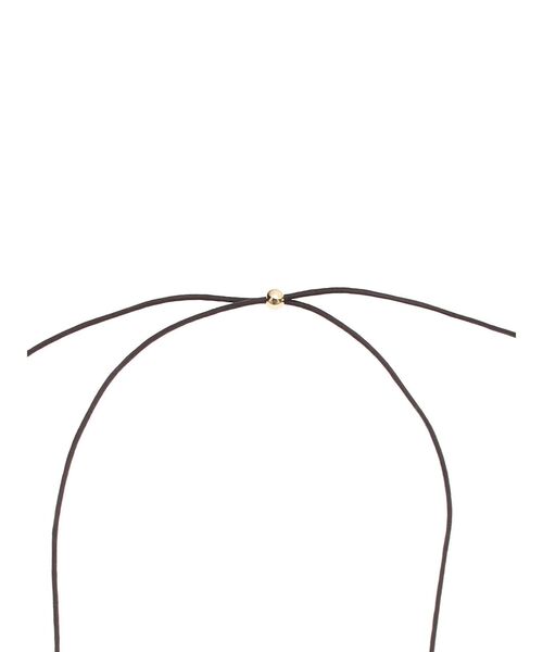 ELENDEEK(エレンディーク)の「メタルトップコードネックレス(ネックレス・レディース・シルバー/ゴールド・FREE)」の9枚目の写真