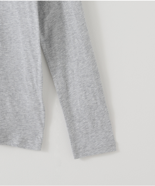 JOURNAL STANDARD（ジャーナルスタンダード）の「《追加》ソフトコットンシアーロンT（Tシャツ/カットソー・レディース・ライトグレー/ホワイト系その他・FREE）」の19枚目の写真