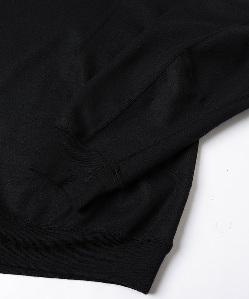 Jieda(ジエダ)の「SWITCHING WOOL CREW(スウェット・メンズ・グレー/ブラック・2/1)」の10枚目の写真