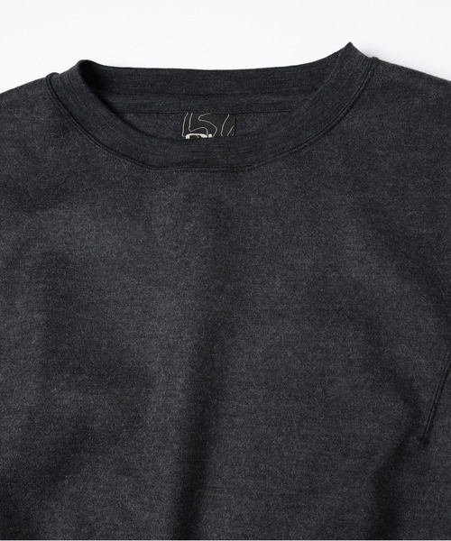 Jieda(ジエダ)の「SWITCHING WOOL CREW(スウェット・メンズ・グレー/ブラック・2/1)」の12枚目の写真