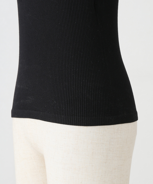 B.C STOCK(ベーセーストック)の「パット付きタンクトップ(タンクトップ・レディース・ホワイト/ブラウン/ブラック/サックスブルー・FREE)」の10枚目の写真