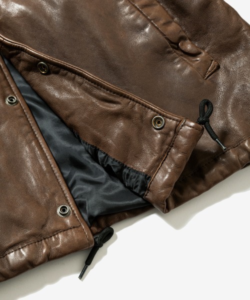 rehacer レアセル 本革 シープレザー ライダース rehacer（レアセル） 革ジャン ライダース : Joint Sheep Riders JKT