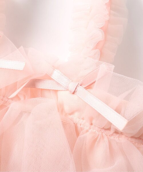 apres les cours（アプレレクール）の「チュールベビージャンスカ（その他ベビーウェア・キッズ・オフホワイト/ピンク・80/70）」の11枚目の写真