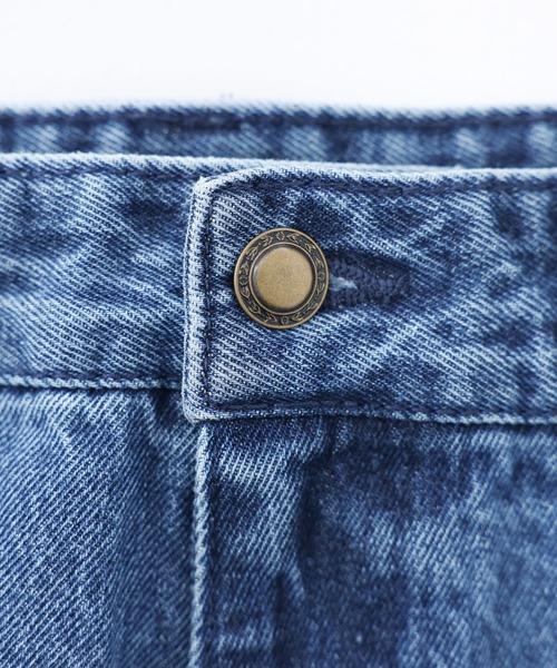 somari imagination（ソマリ イマジネーション）の「『花柄モチーフストレートデニムパンツ』（デニムパンツ・レディース・ブルー・S～Ｍ）」の11枚目の写真