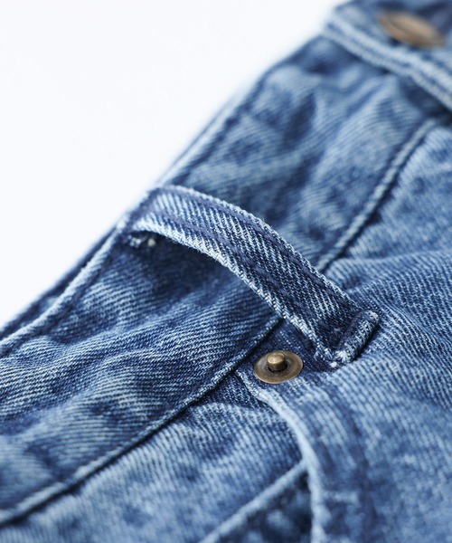 somari imagination（ソマリ イマジネーション）の「『花柄モチーフストレートデニムパンツ』（デニムパンツ・レディース・ブルー・S～Ｍ）」の12枚目の写真