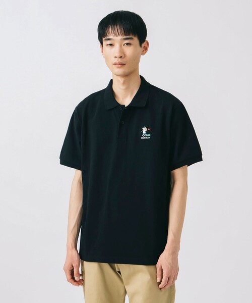 BEAMS HEART（ビームスハート）の「【ユニセックス】サーフベアー ポロシャツ（ポロシャツ・メンズ・ブラック/ホワイト/グリーン/ネイビー・S/M/L/XL）」の2枚目の写真