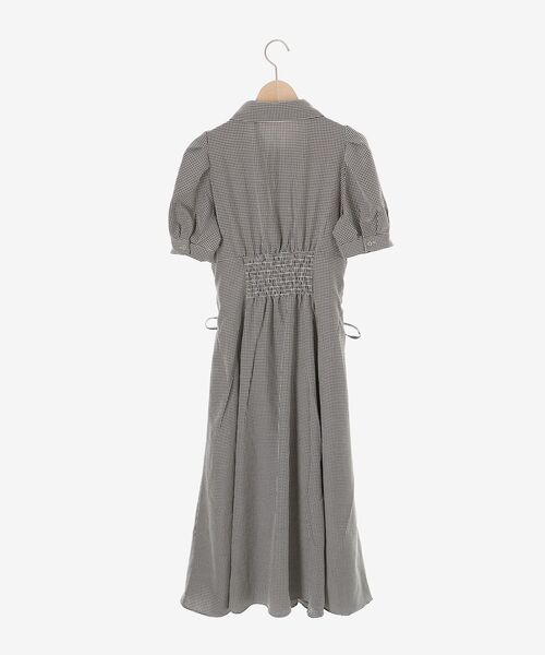 MAJESTIC LEGON（マジェスティックレゴン）の「【WEB限定XSサイズあり】サイドレースアップシャツワンピース（シャツワンピース・レディース・ホワイト系その他/グレー系その他/ブラック系その他/ブラック・X-SMALL/SMALL/MEDIUM/LARGE）」の16枚目の写真