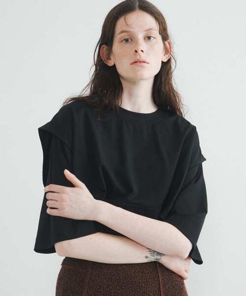 layered big tee（Tシャツ/カットソー）｜LAATO（ラート）の