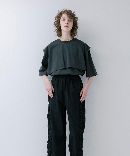 Tシャツ・カットソー HUECLOSET ISSUES Layered Over Long Sleeve Tee 25KERO510 Oversized Organic LS T-Shirt - Heather Grey – Colorful Standard
