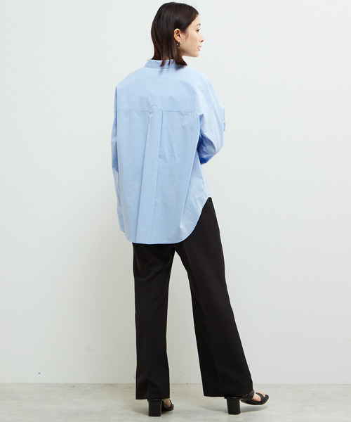 SOFFITTO（ソフィット）の「2WAYレイヤードデザインシャツ（シャツ/ブラウス・レディース・ホワイト/ピンク/ブルー・FREE）」の13枚目の写真