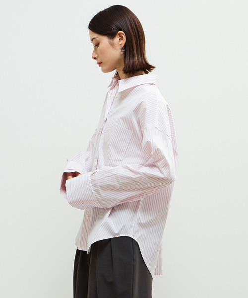 SOFFITTO（ソフィット）の「2WAYレイヤードデザインシャツ（シャツ/ブラウス・レディース・ホワイト/ピンク/ブルー・FREE）」の16枚目の写真