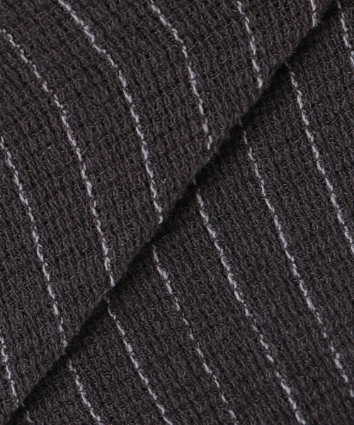 JOURNAL STANDARD relume（ジャーナルスタンダード　レリューム）の「C/Lバスケット ピンストライプシャツ（シャツ/ブラウス・メンズ・アイボリー/ブラック/ライトグレー・LARGE/MEDIUM）」の20枚目の写真