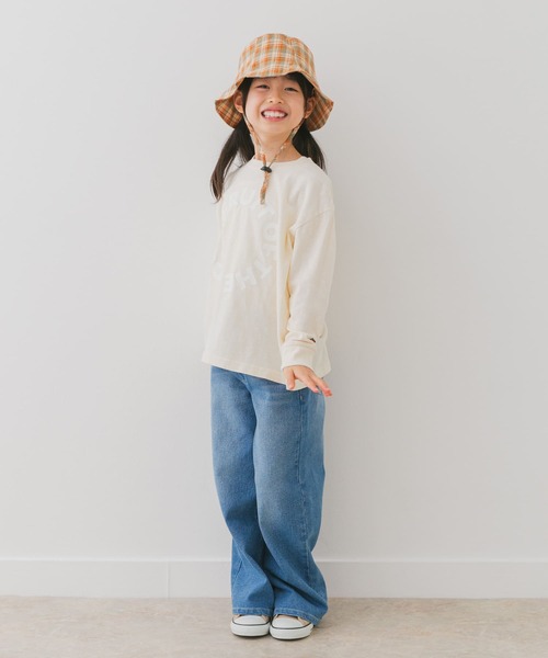 URBAN RESEARCH DOORS(アーバンリサーチドアーズ)の「『親子リンク』コットンツイルパネルハット(KIDS)(その他小物・キッズ・オレンジ/アイボリー・ONE)」の11枚目の写真