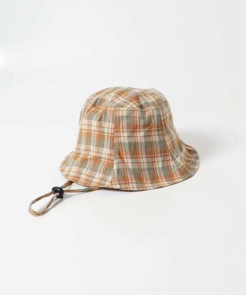 URBAN RESEARCH DOORS(アーバンリサーチドアーズ)の「『親子リンク』コットンツイルパネルハット(KIDS)(その他小物・キッズ・オレンジ/アイボリー・ONE)」の13枚目の写真