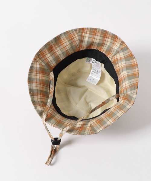 URBAN RESEARCH DOORS(アーバンリサーチドアーズ)の「『親子リンク』コットンツイルパネルハット(KIDS)(その他小物・キッズ・オレンジ/アイボリー・ONE)」の3枚目の写真