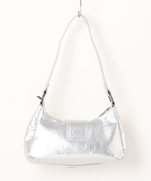 apres jour mignon（アプレジュールミニョン）の「【apresjour mignon×ARIAZ】ギャザーベルトバッグ（ハンドバッグ・レディース・レッド/ダークブラウン/シルバー/ブラック・ONESIZE）」の8枚目の写真