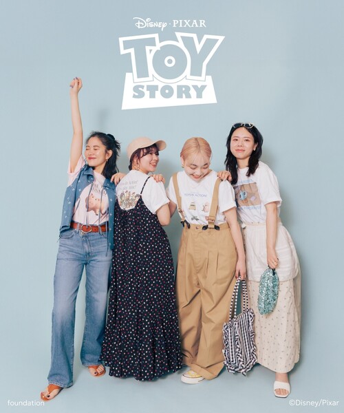 セール】【TOYSTORY】 ALLSTAR フロントプリントTシャツ/ トイ