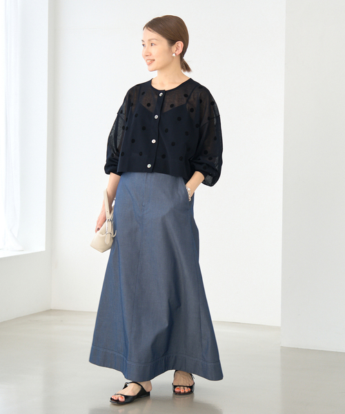 大人気　IENA FILMY ドットカーディガン IENA｜FILMY ドット カーディガン | Rakuten Fashion(楽天
