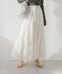 rectangle（レクタングル）の「コットンレース刺繍スカート（スカート）」