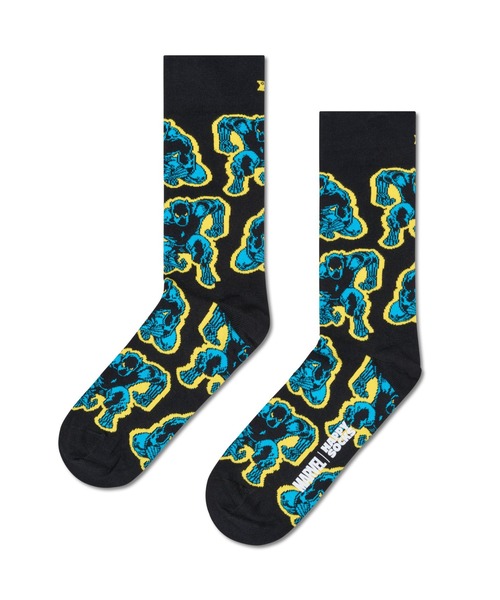 Happy Socks（ハッピーソックス）の「★HAPPY SOCKS × Marvel★Limited Avengers SOCKS（ソックス/靴下・メンズ・ブラック/レッド/イエロー/ブラック系その他/ブルー/グリーン・MEDIUM/SMALL）」の3枚目の写真
