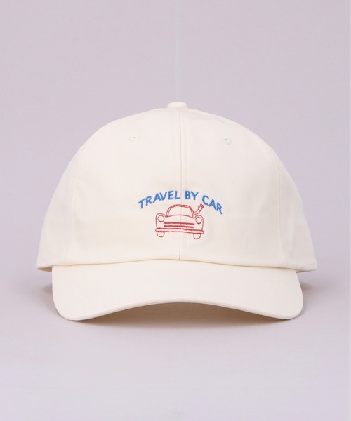 CA4LA(カシラ)の「TRAVEL BY CAR(キャップ・メンズ・ブラウン/ホワイト/ブラック・ONESIZE)」の5枚目の写真