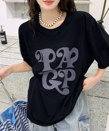 BIGロゴプリントオーバーサイズTシャツ