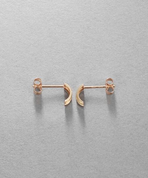 K10ダブルアーチピアス（ピアス（両耳用））｜COCOSHNIK（ココシュ