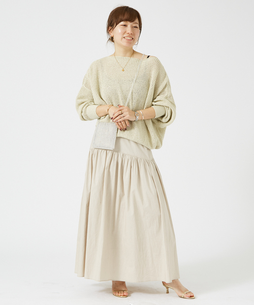 The Bagmati（ザバグマティ）の「【The Bagmati/ザ バグマティ】ビーズスモールポーチショルダーバッグ（ショルダーバッグ・レディース・シルバー/ブラック・フリー）」の5枚目の写真