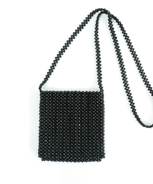 The Bagmati（ザバグマティ）の「【The Bagmati/ザ バグマティ】ビーズスモールポーチショルダーバッグ（ショルダーバッグ・レディース・シルバー/ブラック・フリー）」の16枚目の写真