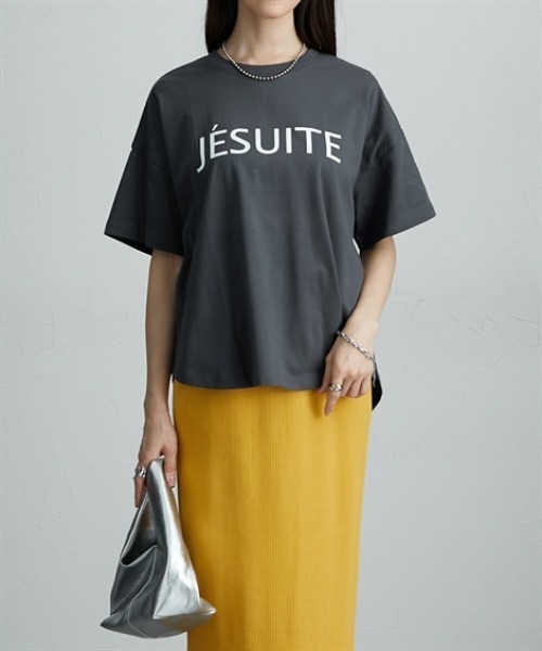 nissen(ニッセン)の「袖ロールアップ半袖Tシャツ(Tシャツ/カットソー・レディース・オフホワイト/ブラック/ブルー/チャコール/ブラック系1/グレー系1/オリーブ/ホワイト系1・L/M)」の20枚目の写真
