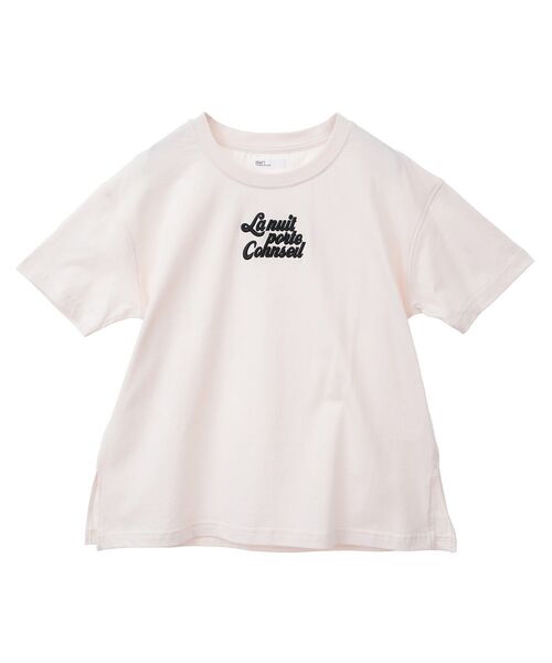 CRAFT STANDARD BOUTIQUE(クラフトスタンダードブティック)の「ロゴ刺繍TEE(Tシャツ/カットソー・レディース・ブラウン/アイボリー/ブラック・FREE)」の12枚目の写真