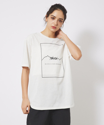 NANGA(iK)́yNANGA/iKzDRY MIX FRAME LOGO T/hC~bNX/t[STVc(TVc/Jbg\[)